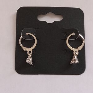 Elegant Silver Hoop Earrings